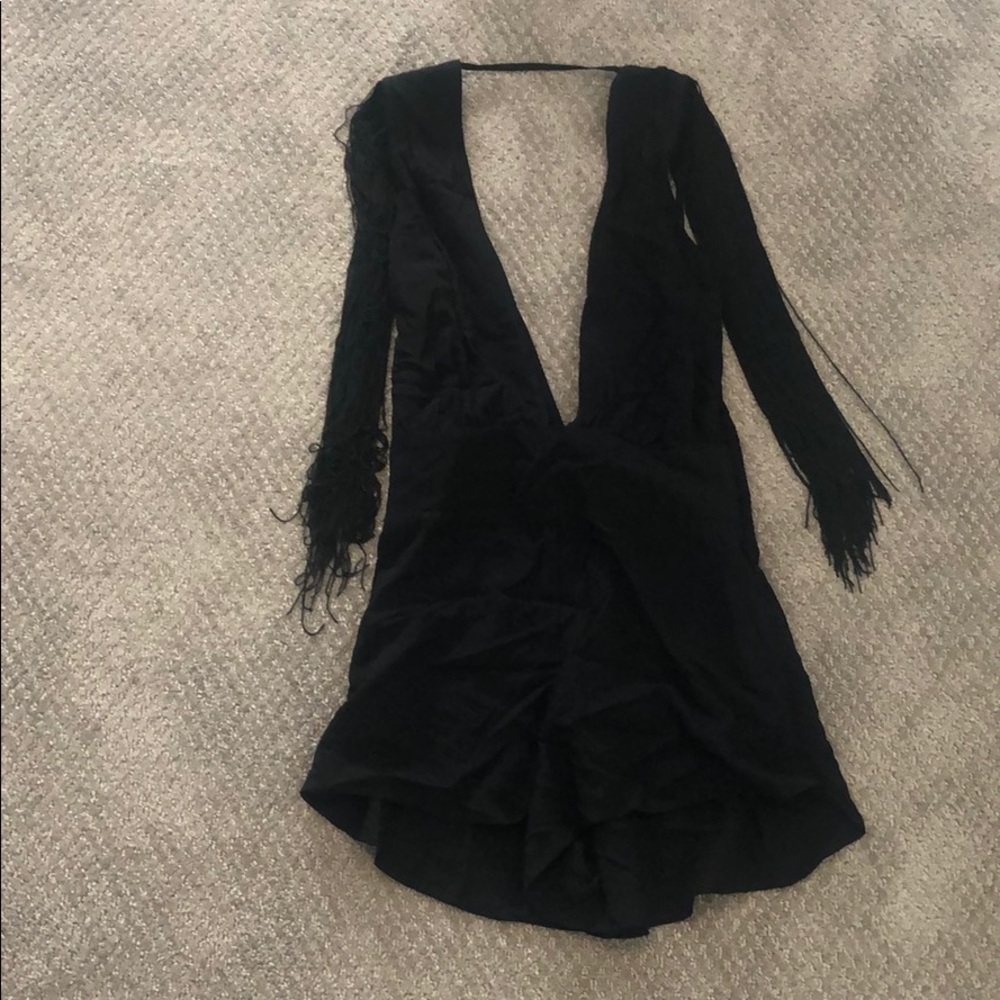 NWT - Planet Blue Romper - Black